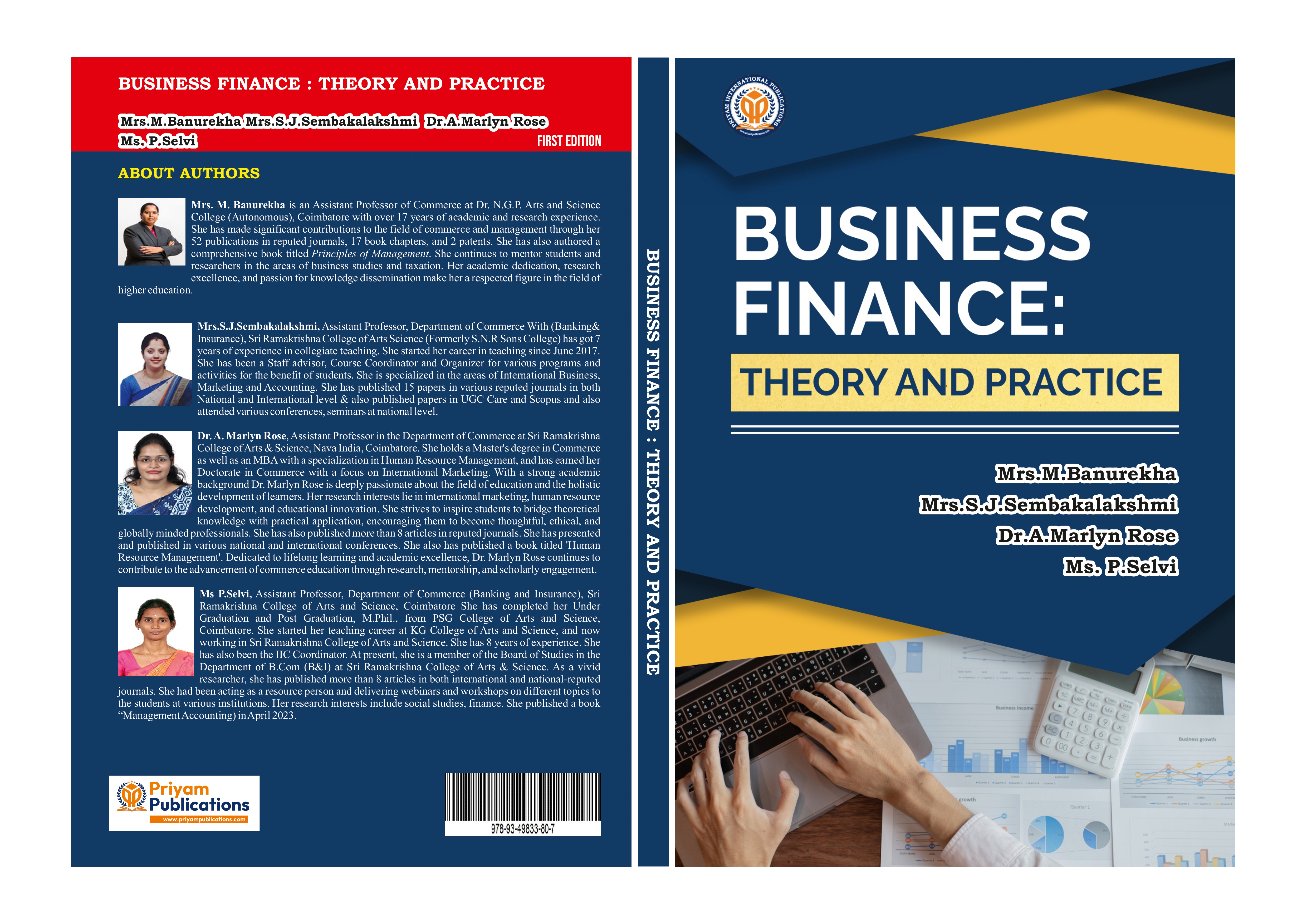 BUSINESS FINANCE:  THEORY AND PRACTICE