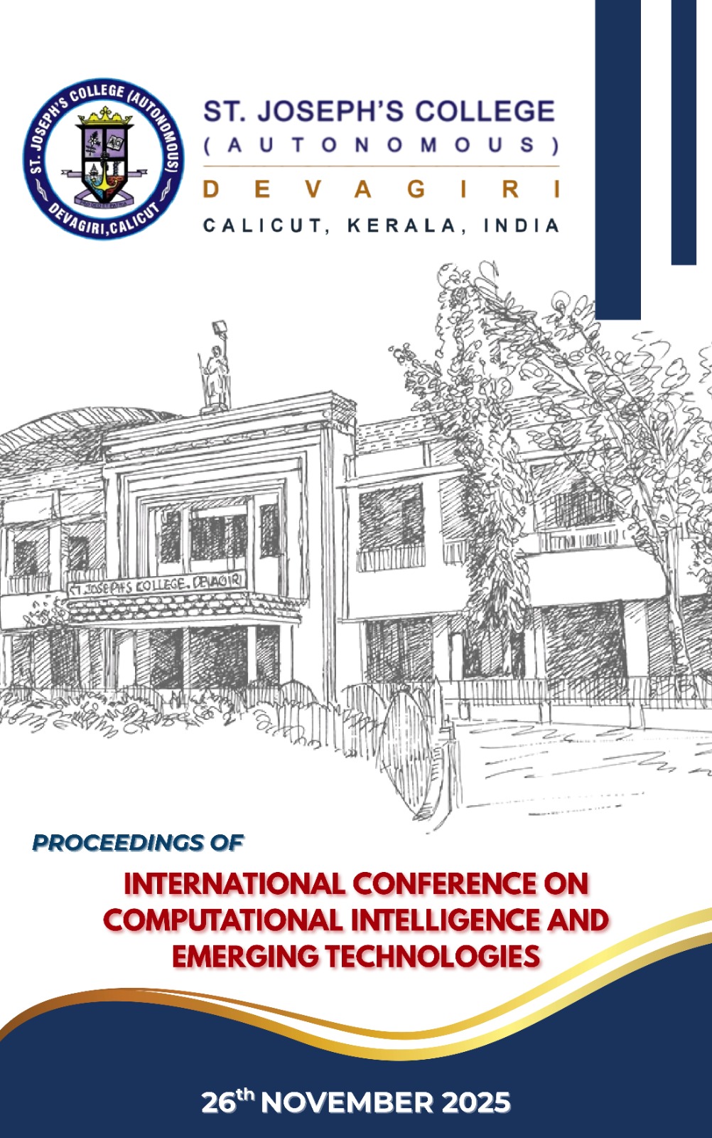 1st INTERNATIONAL CONFERENCE ON COMPUTATIONAL INTELLIGENCE AND EMERGING TECHNOLOGIES